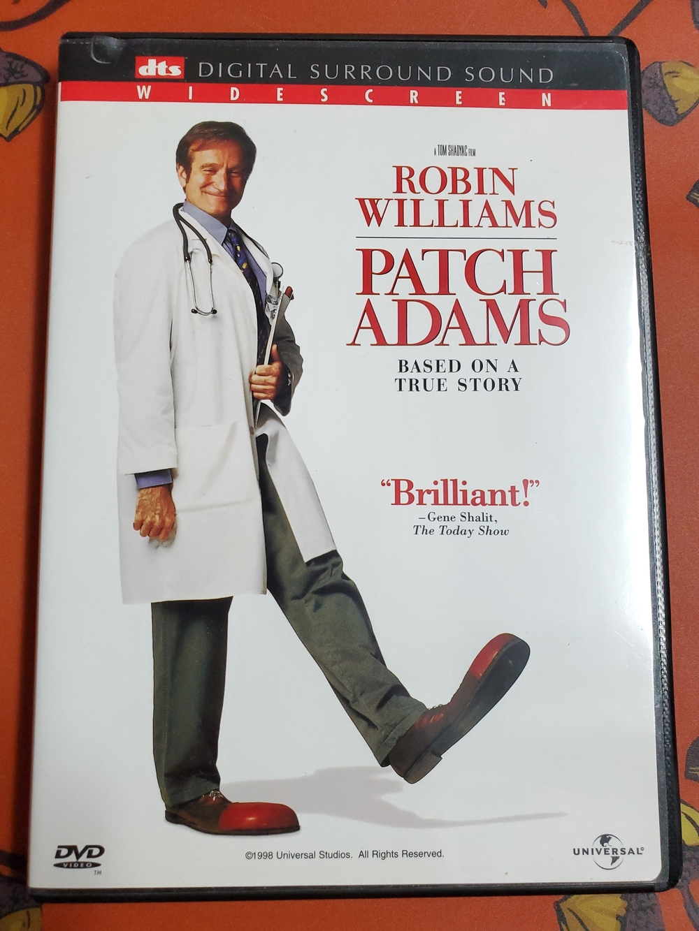 Patch Adams DVD 1999 Robin Williams Classic Widescreen Movie 🩺